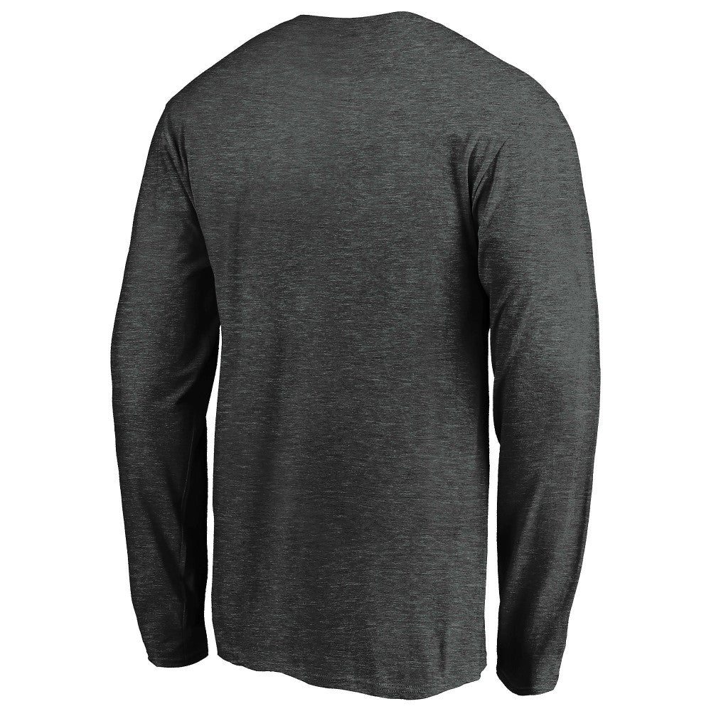 Milwaukee Brewers Heart & Soul Team Long Sleeve T-Shirt Charcoal