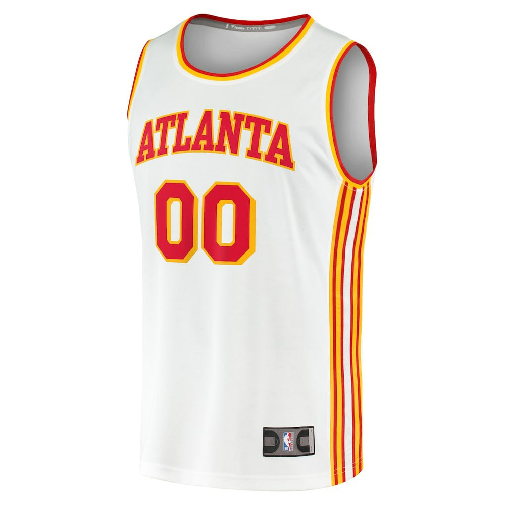 Atlanta Hawks Fast Break Custom Replica Jersey - Association Edition - White