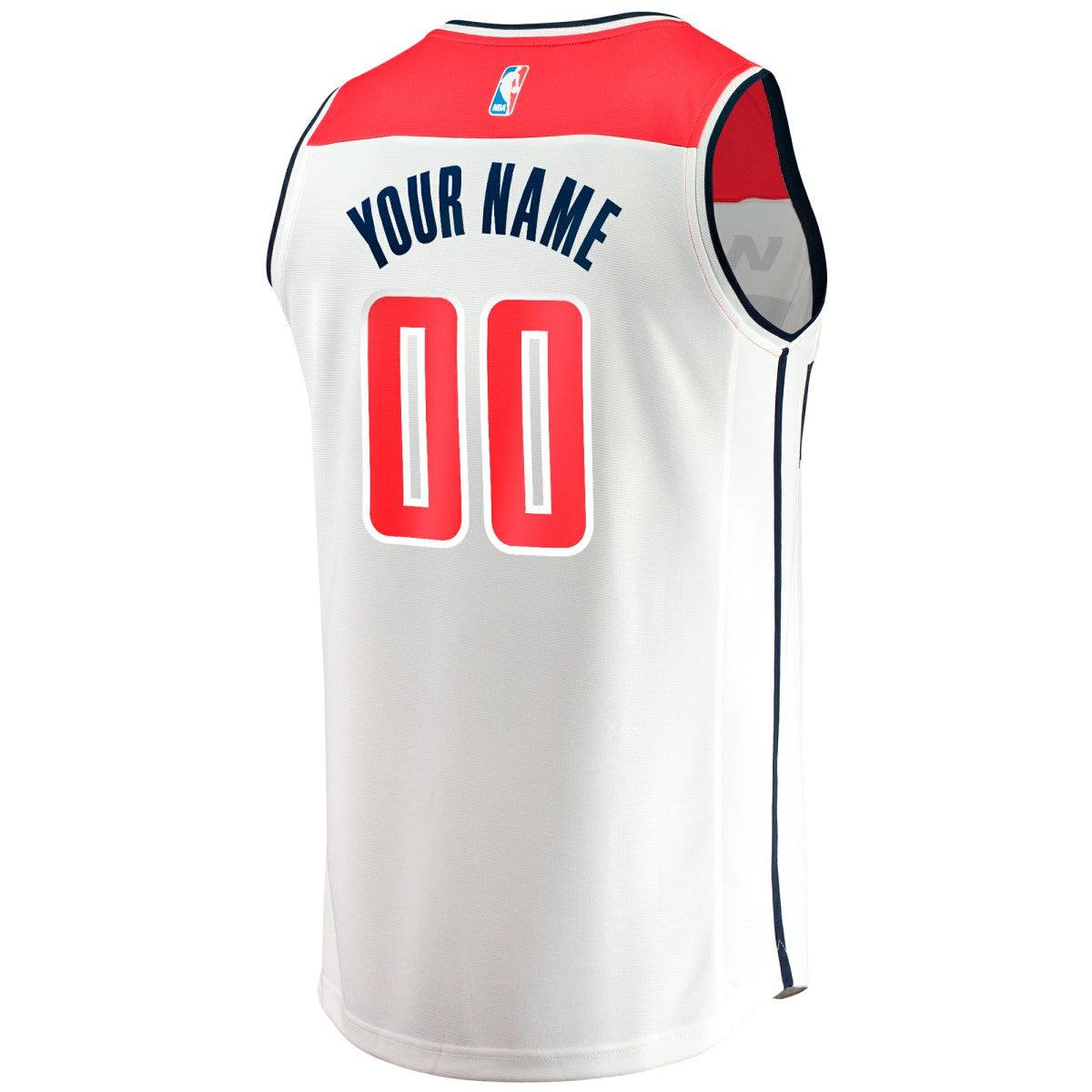Washington Wizards Fast Break Custom Replica Jersey - Association Edition - White