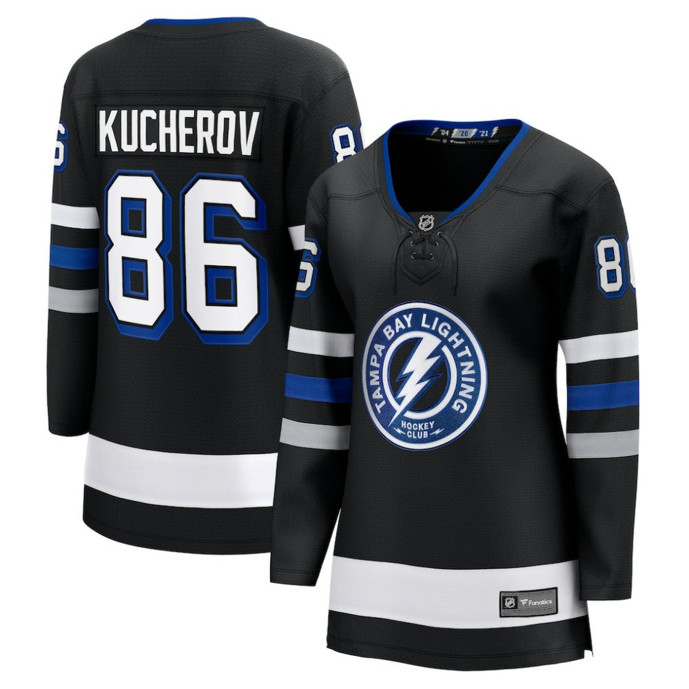Nikita Kucherov Tampa Bay Lightning Fanatics Women's Breakaway Jersey Black