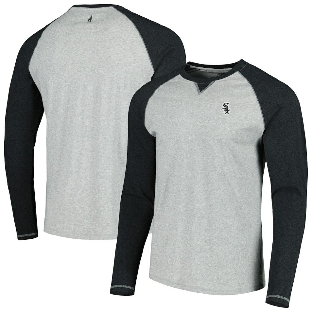 Chicago White Sox johnnie-O Alsen Raglan Long Sleeve T-Shirt Charcoal/Heather Gray