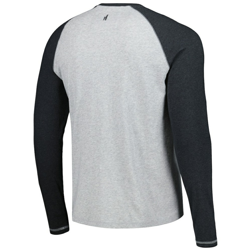 San Diego Padres johnnie-O Alsen Raglan Long Sleeve T-Shirt Charcoal/Heather Gray