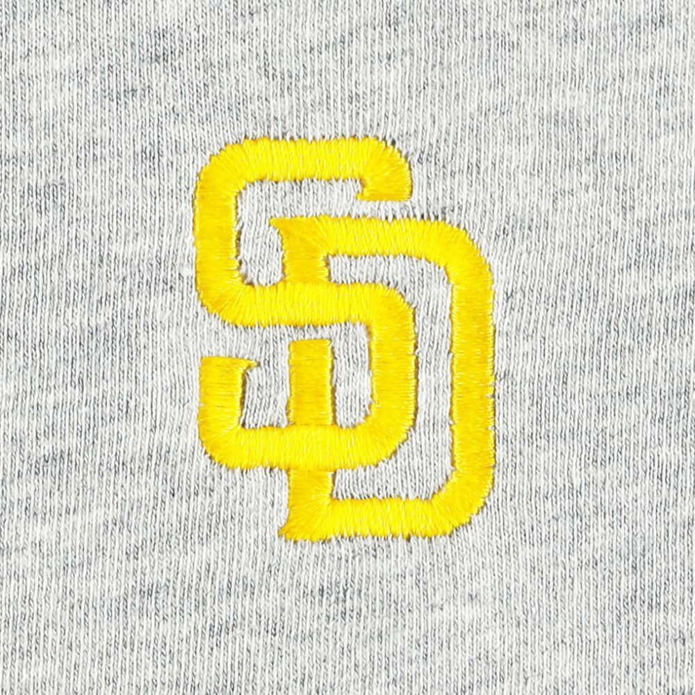 San Diego Padres johnnie-O Alsen Raglan Long Sleeve T-Shirt Charcoal/Heather Gray