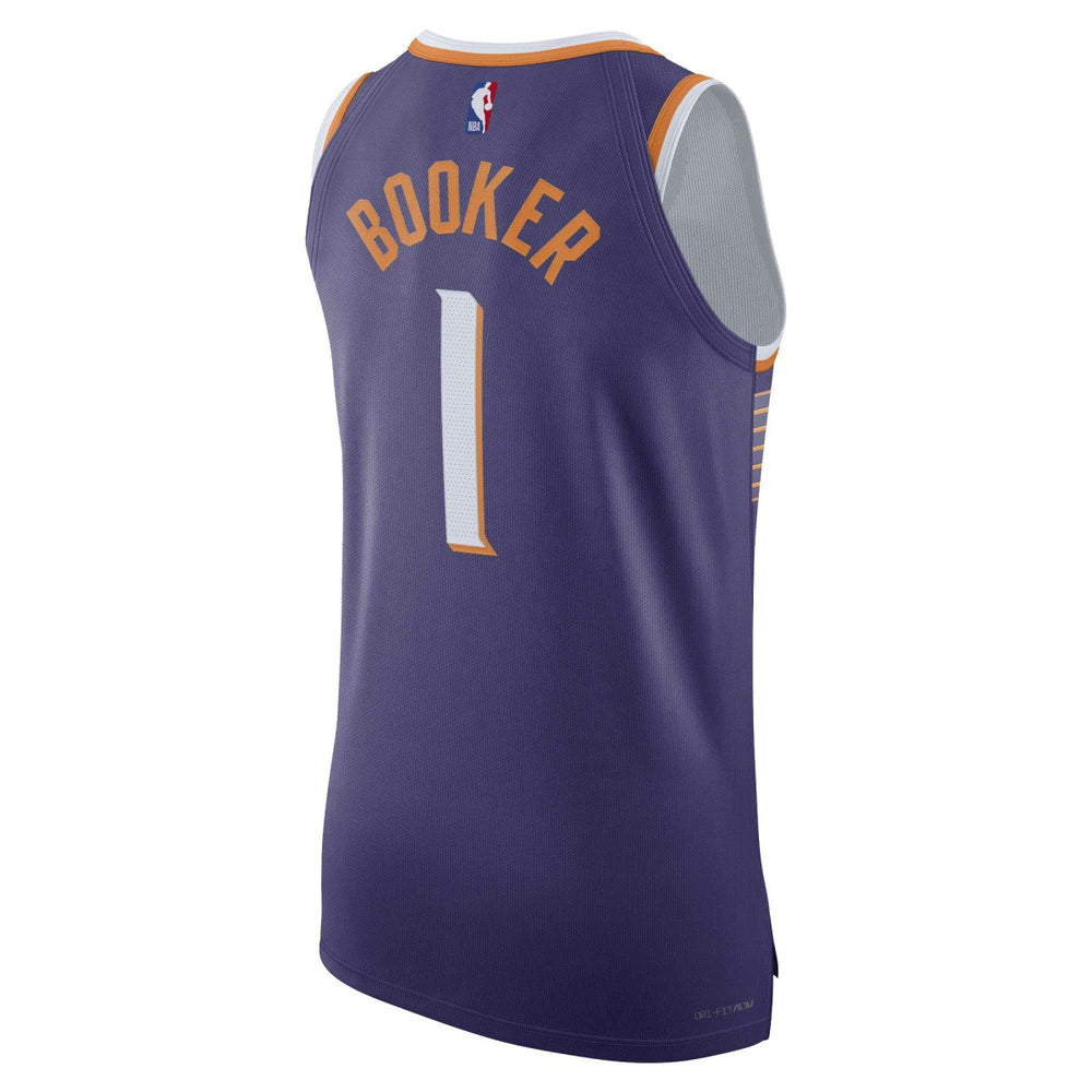 Devin Booker Phoenix Suns Authentic Jersey - Icon Edition - Purple