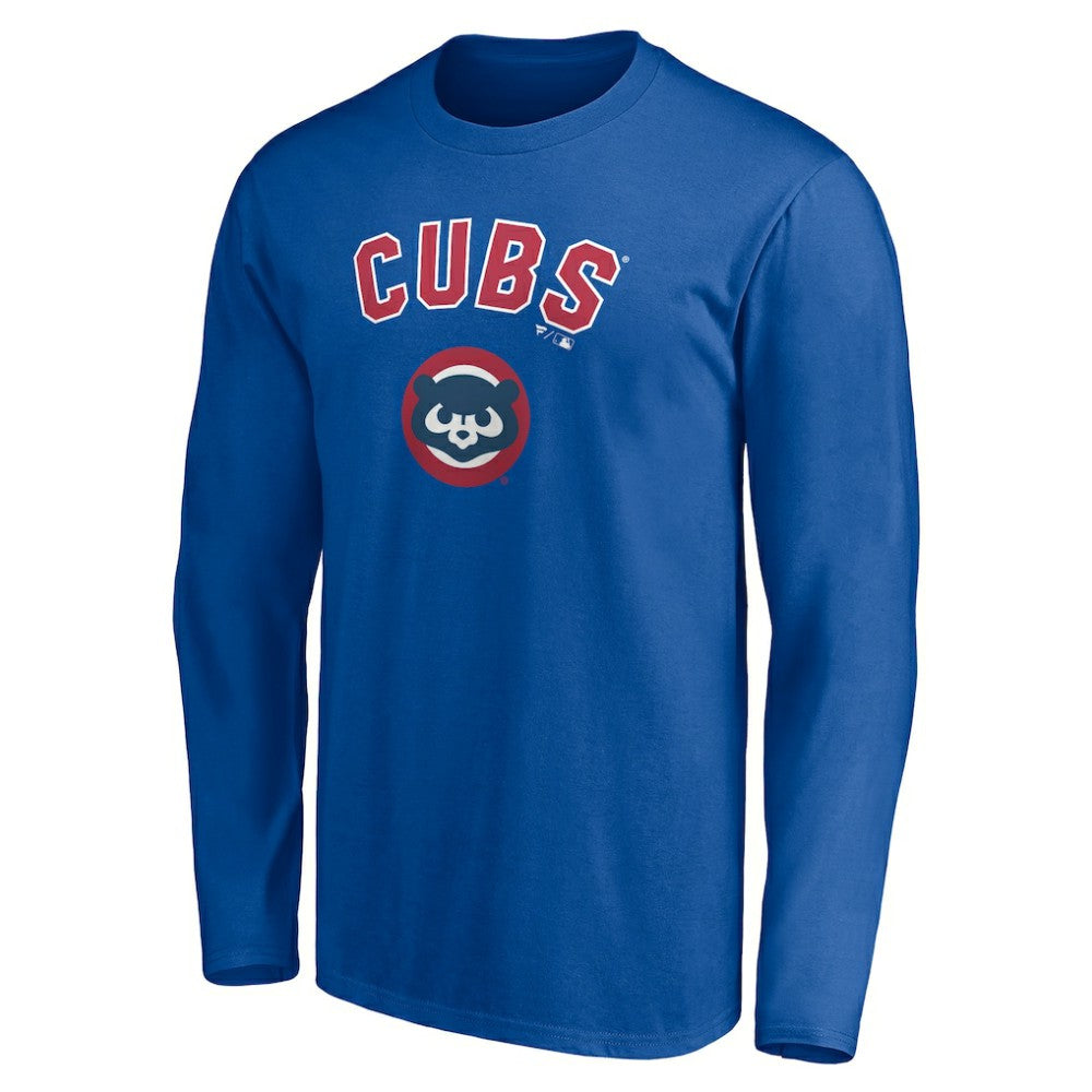 Chicago Cubs Personalized Cooperstown Collection Winning Streak Long Sleeve T-Shirt Royal