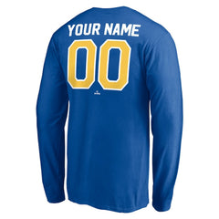 Seattle Mariners Personalized Cooperstown Collection Winning Streak Long Sleeve T-Shirt Royal