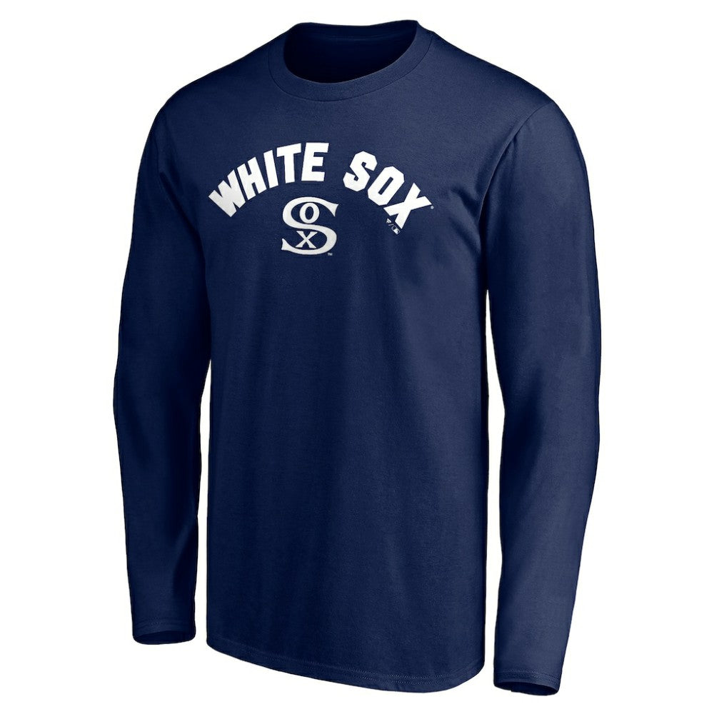 Chicago White Sox Personalized Cooperstown Collection Alternate Winning Streak Long Sleeve T-Shirt Navy