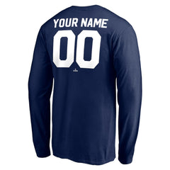 Chicago White Sox Personalized Cooperstown Collection Alternate Winning Streak Long Sleeve T-Shirt Navy