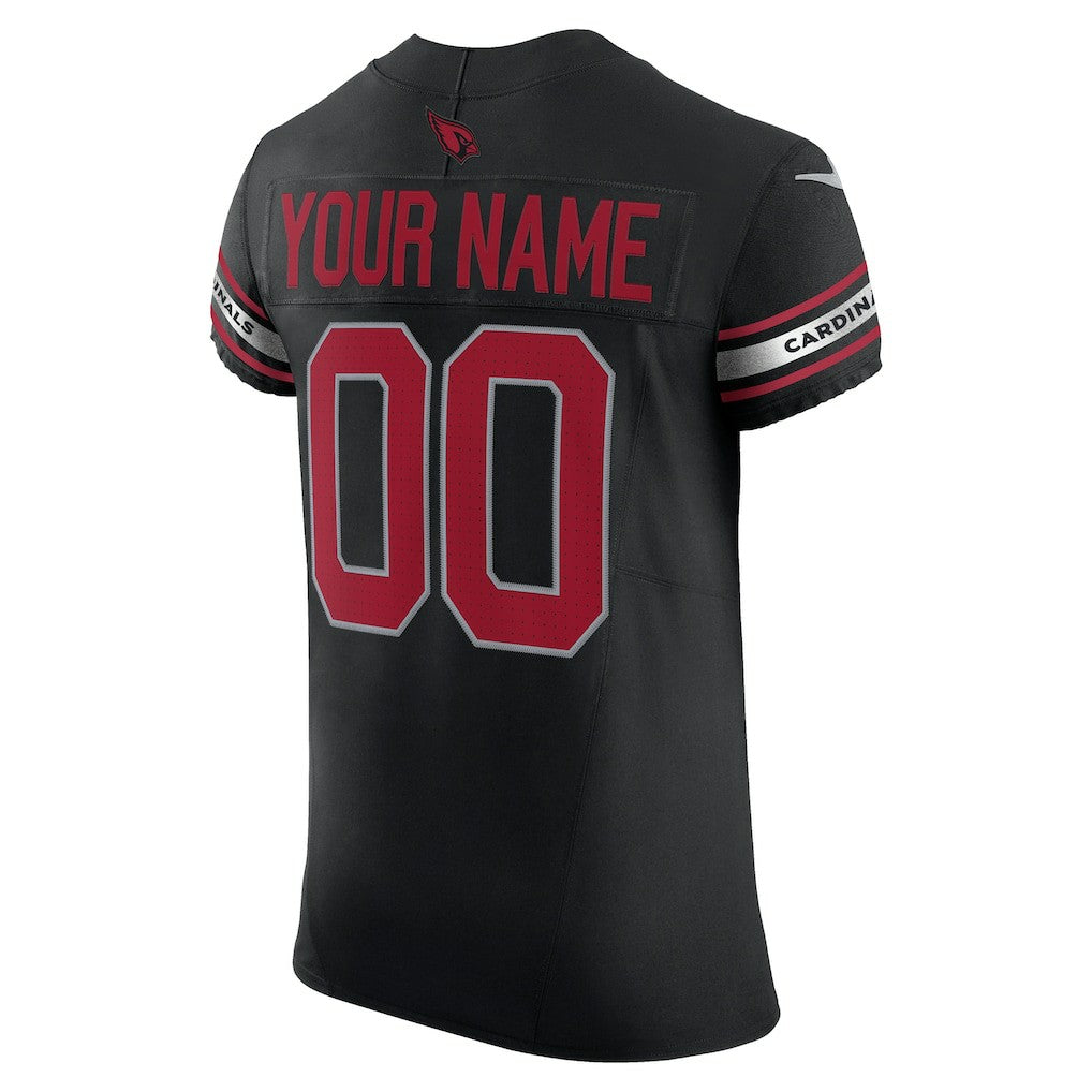 Arizona Cardinals Vapor F.U.S.E. Elite Custom Jersey - Black