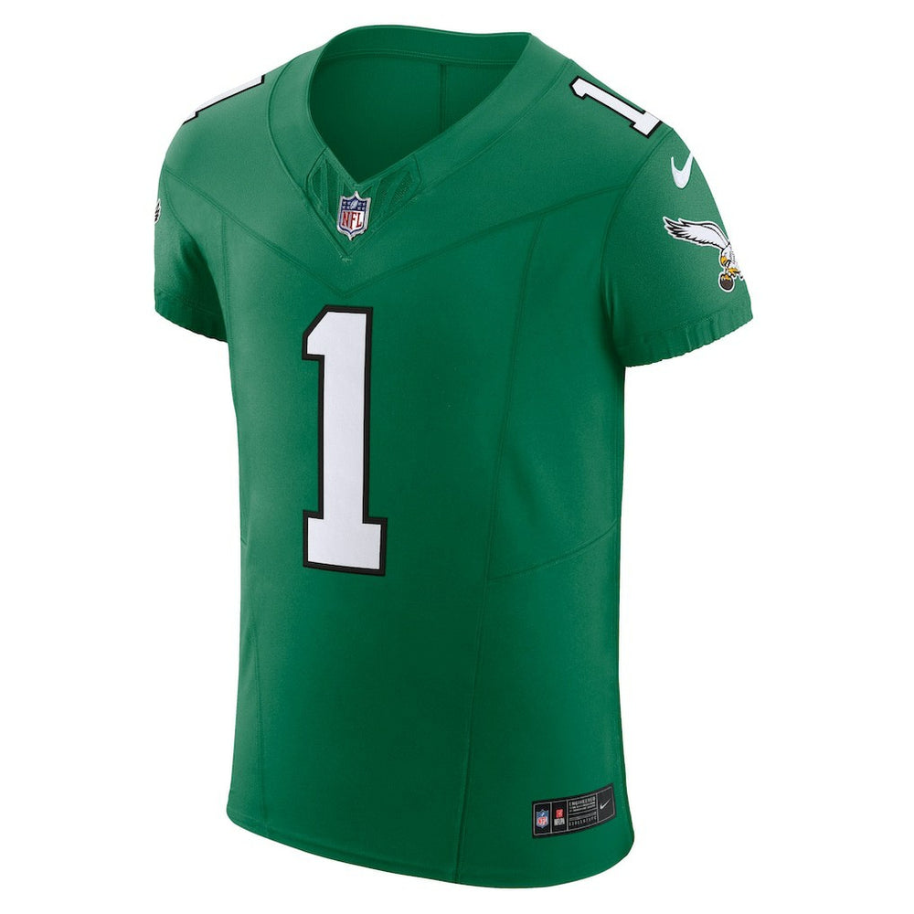 Jalen Hurts Philadelphia Eagles 2nd Alternate Vapor F.U.S.E. Elite Jersey - Kelly Green