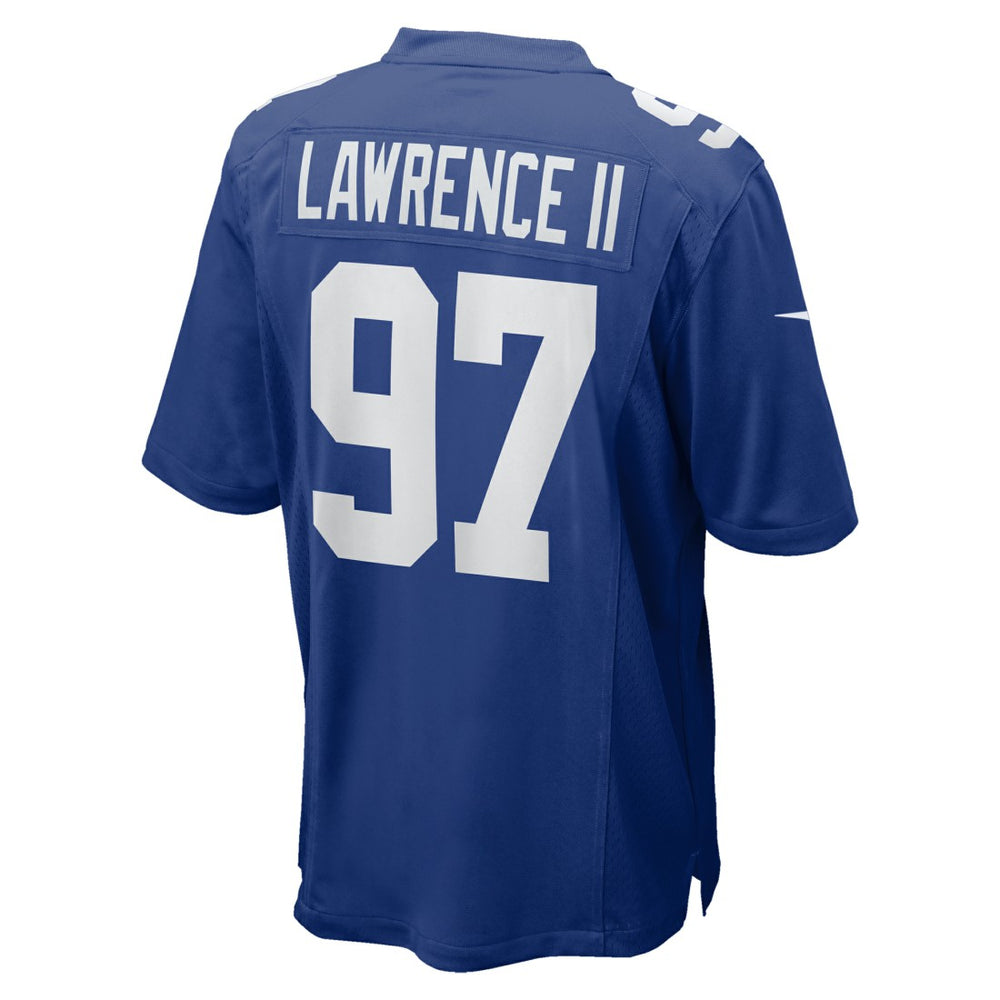Dexter Lawrence II New York Giants Team Game Player Jersey - Royal