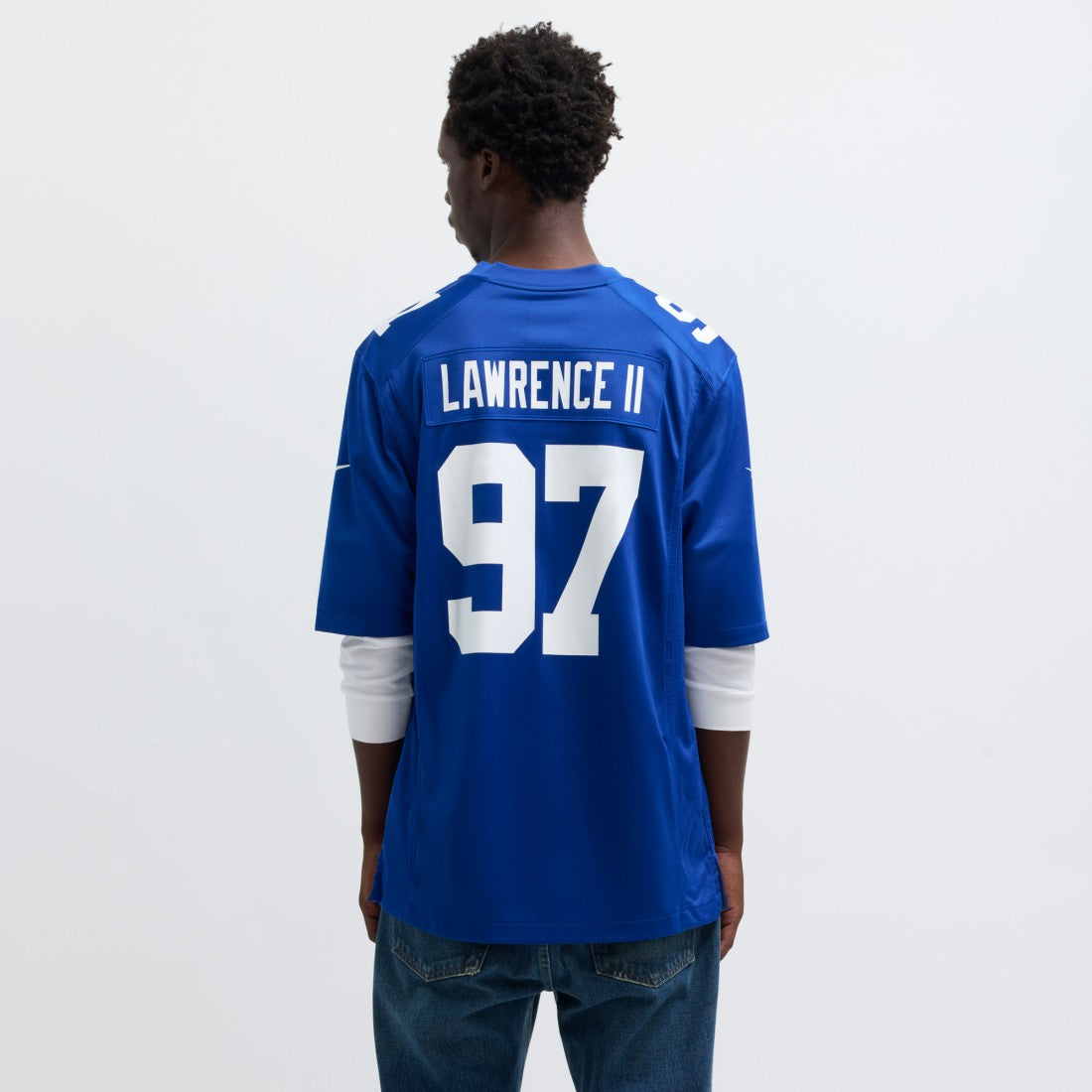 Dexter Lawrence II New York Giants Team Game Player Jersey - Royal