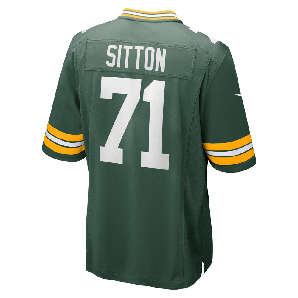 Josh Sitton Green Bay Packers Retired Game Jersey - Green