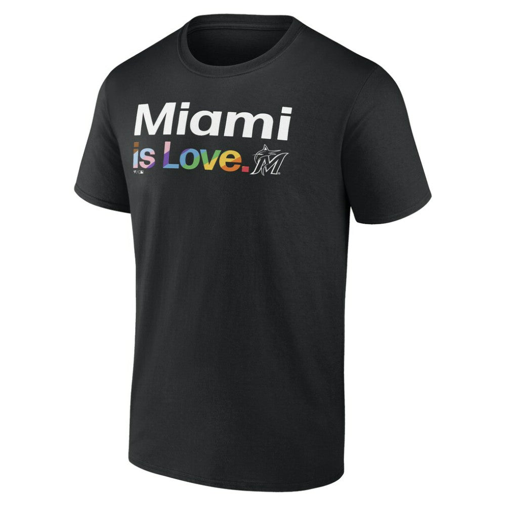 Miami Marlins City Pride T-Shirt Black