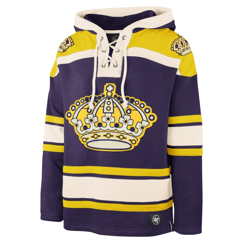 Los Angeles Kings '47 Superior Lacer Hoodie Purple