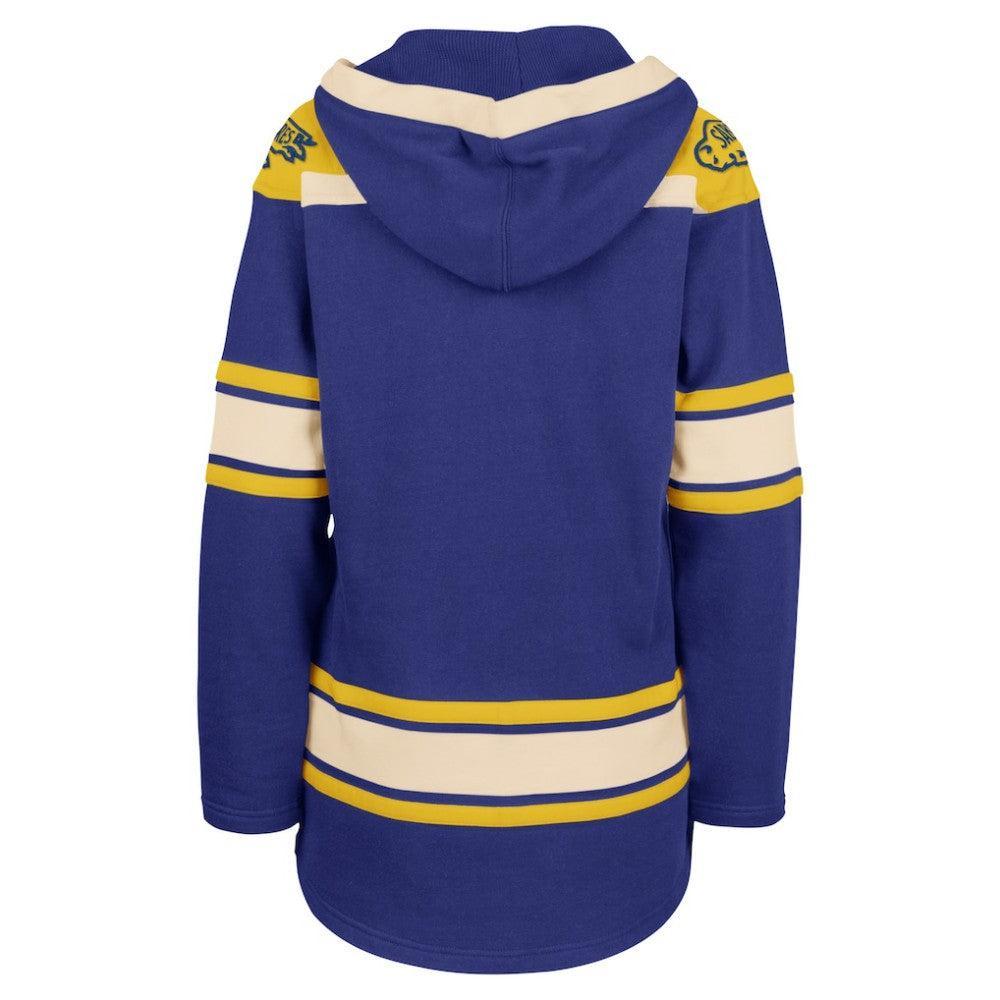 Buffalo Sabres '47 Women's Superior Lacer Pullover Hoodie Royal