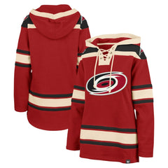 Carolina Hurricanes '47 Women's Superior Lacer Pullover Hoodie Red