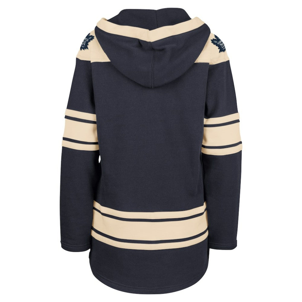 Toronto Maple Leafs '47 Women's Superior Lacer Pullover Hoodie Navy