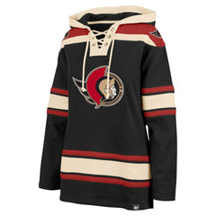 Ottawa Senators '47 Women's Superior Lacer Pullover Hoodie Black