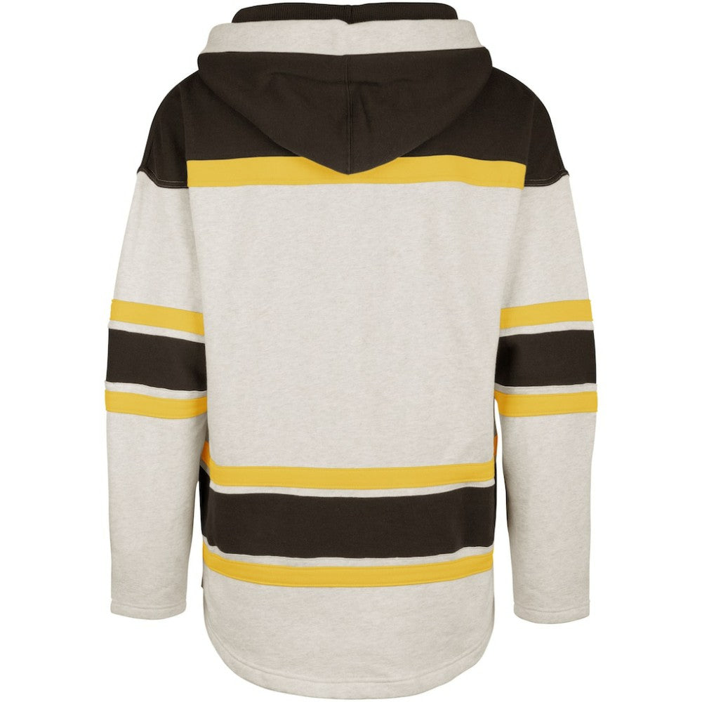 Boston Bruins '47 Rockaway Lacer Pullover Hoodie Oatmeal