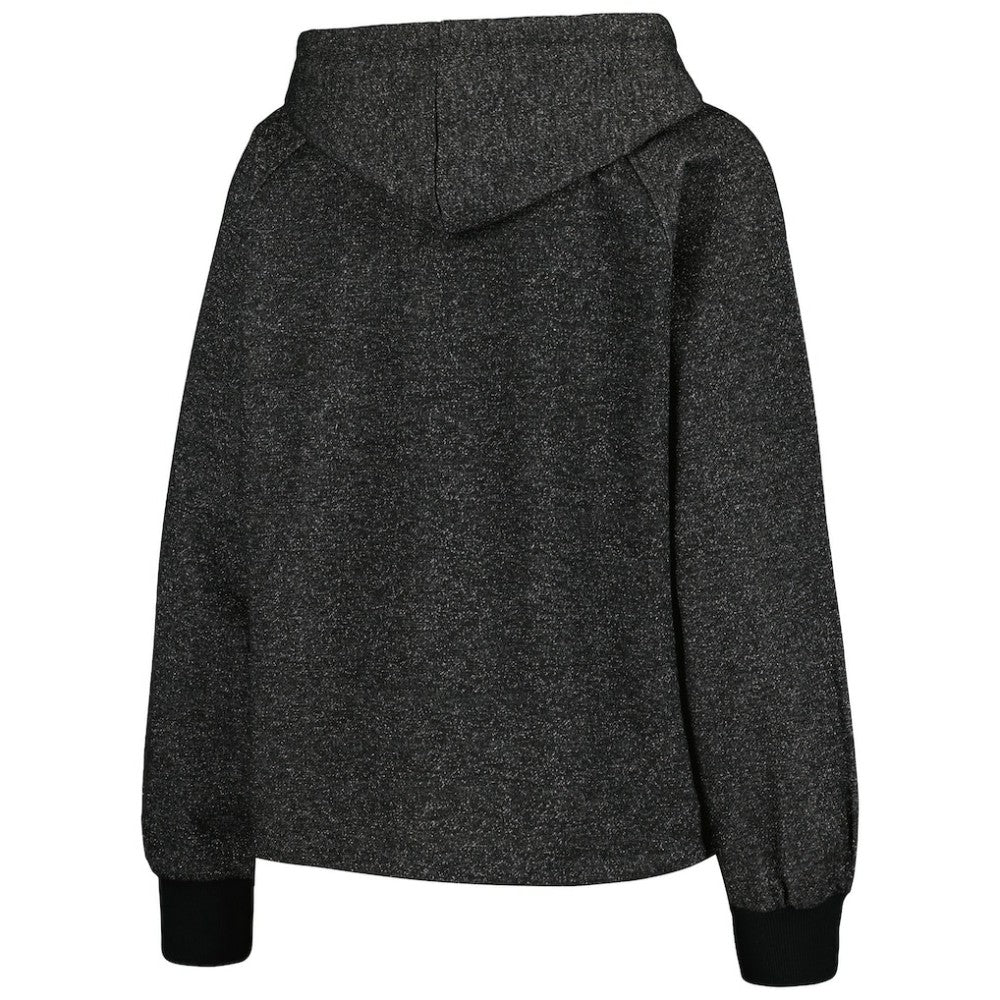 Boston Red Sox DKNY Sport Women's Debbie Dolman Raglan Pullover Hoodie Black
