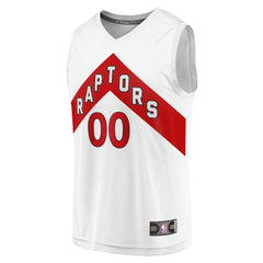 Toronto Raptors Youth Fast Break Replica Custom Jersey - Association Edition - White
