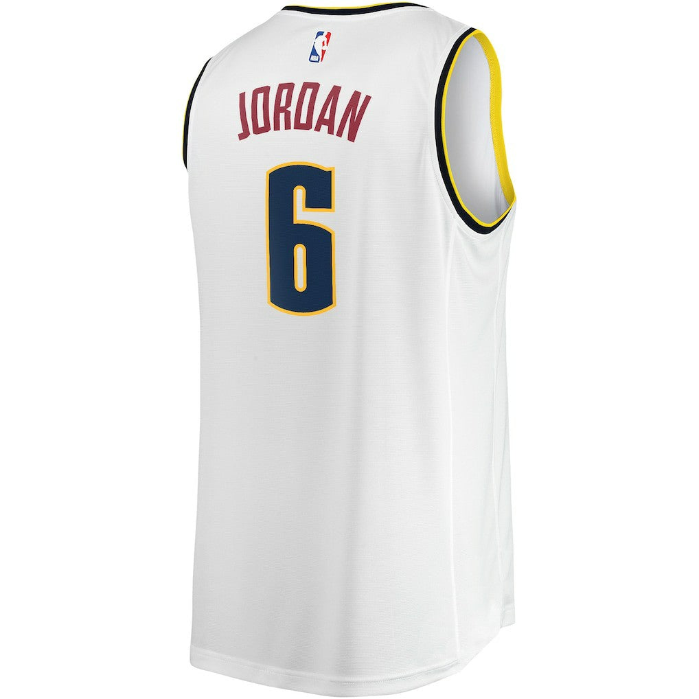 DeAndre Jordan Denver Nuggets Fast Break Player Jersey sale - Association Editi- White