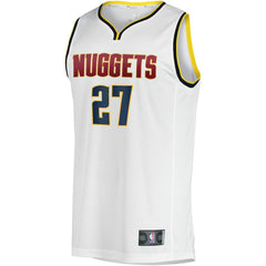 Jamal Murray Denver Nuggets Fast Break Player Jersey sale - Association Editi- White