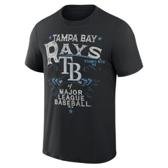 Tampa Bay Rays Darius Rucker Collection Beach Splatter T-Shirt Black