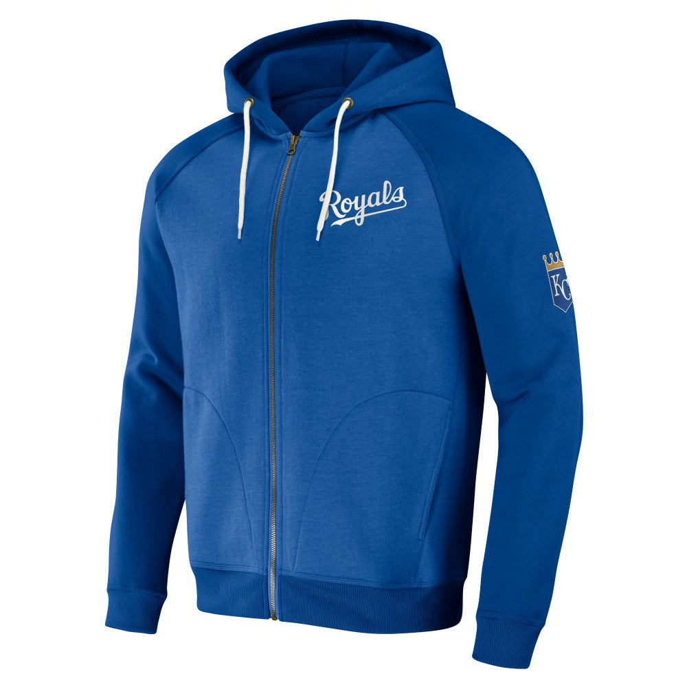 Kansas City Royals Darius Rucker Collection Raglan Full-Zip Hoodie Royal