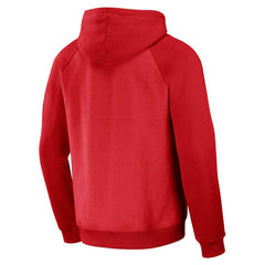Los Angeles Angels Darius Rucker Collection Raglan Full-Zip Hoodie Red