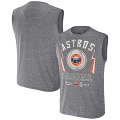 Houston Astros Darius Rucker Collection Relaxed-Fit Muscle Tank Top Charcoal