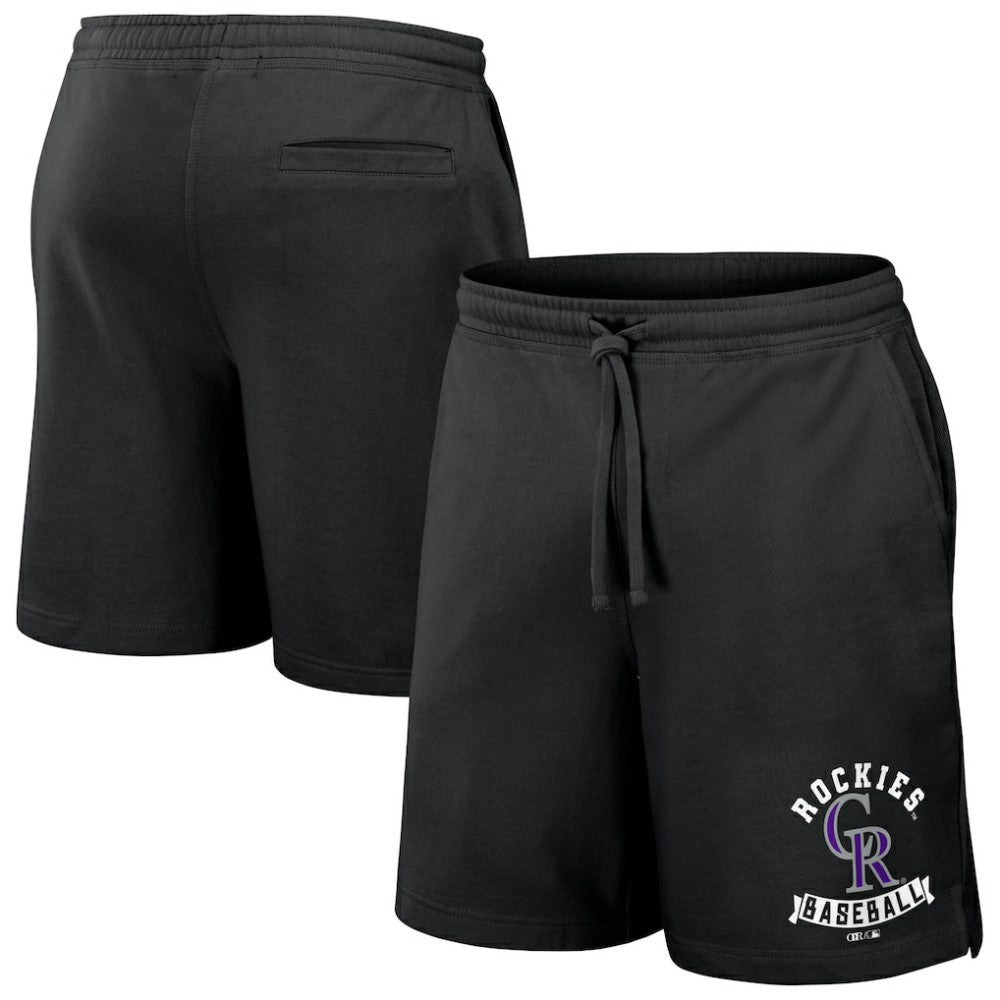 Colorado Rockies Darius Rucker Collection Team Color Shorts Black
