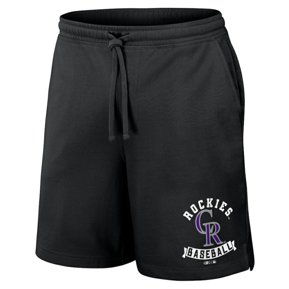 Colorado Rockies Darius Rucker Collection Team Color Shorts Black