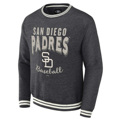 San Diego Padres Darius Rucker Collection Vintage Pullover Sweatshirt Heather Charcoal