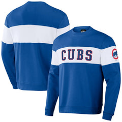 Chicago Cubs Darius Rucker Collection Stripe Pullover Sweatshirt Royal