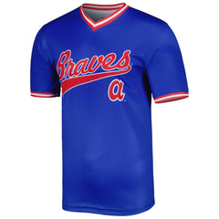 Atlanta Braves Stitches Cooperstown Collection Team Jersey Royal