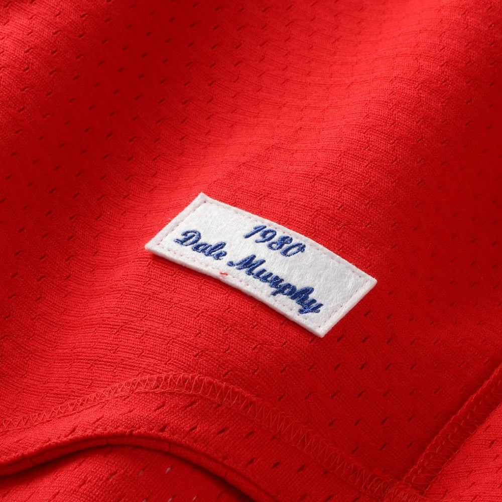 Dale Murphy Atlanta Braves Authentic Batting Practice Jersey Scarlet | Mitchell & Ness