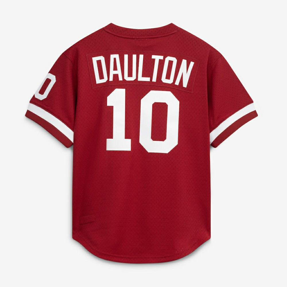 Darren Daulton Philadelphia Phillies Authentic Batting Practice Jersey Scarlet | Mitchell & Ness
