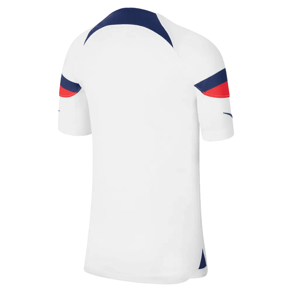 2022-23 USA Home Youth Soccer Jersey White-Loyal Blue - Nike