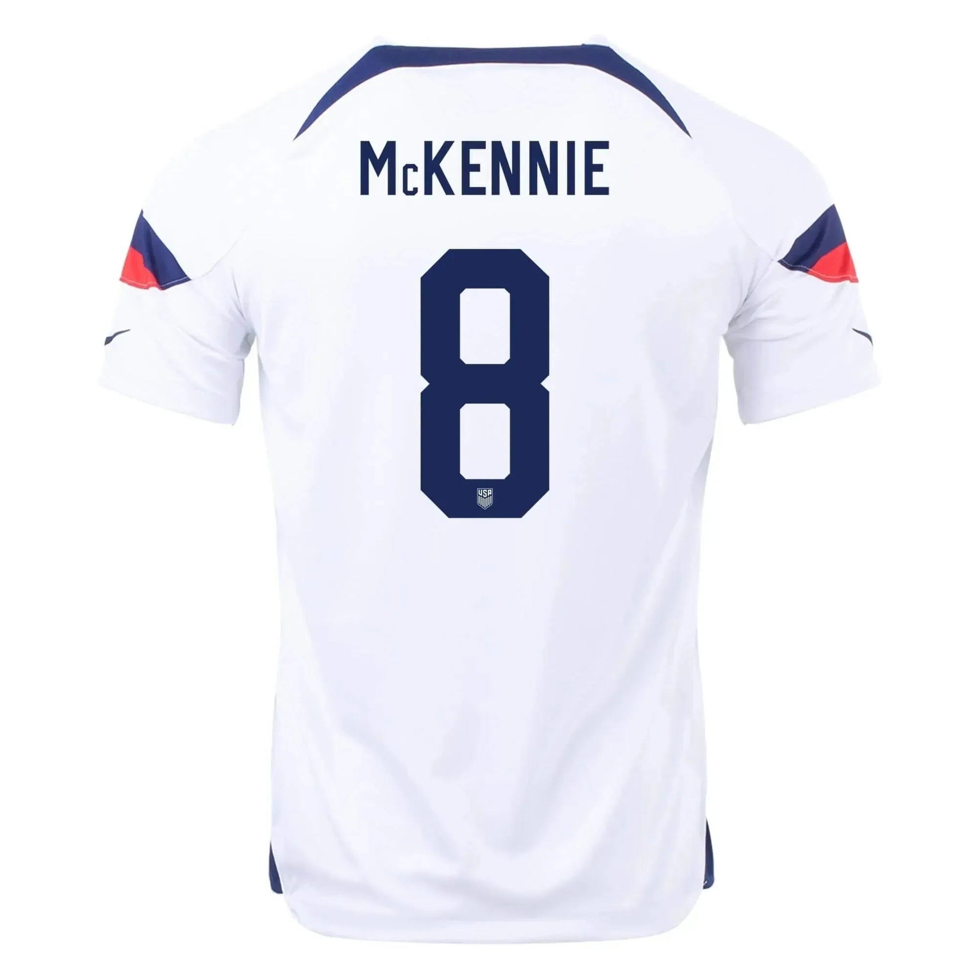 2022-23 USA Home Youth Soccer Jersey White-Loyal Blue - Nike