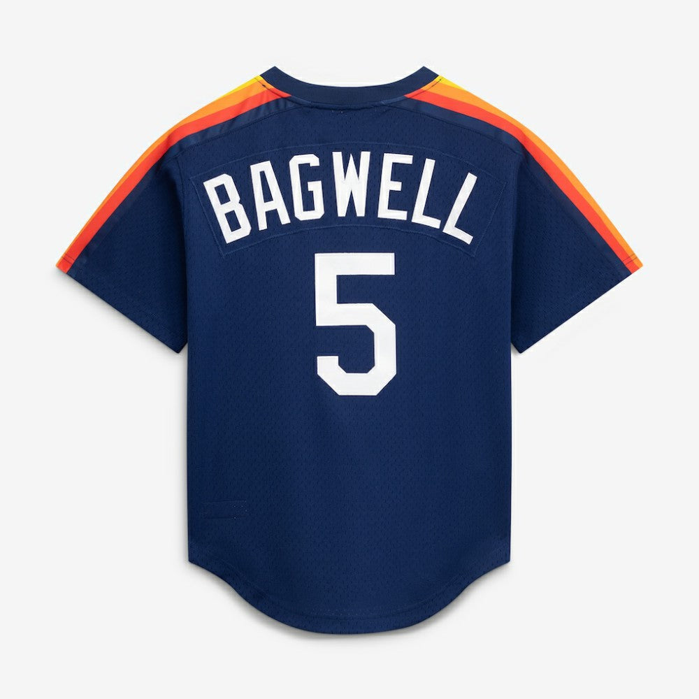 Jeff Bagwell Houston Astros Authentic Batting Practice Jersey Navy | Mitchell & Ness