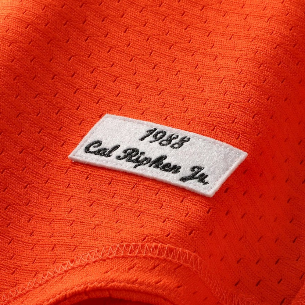 Cal Ripken Jr. Baltimore Orioles Authentic Batting Practice Jersey Orange | Mitchell & Ness
