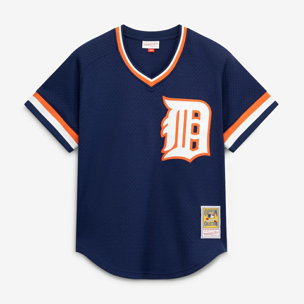 Alan Trammell Detroit Tigers Authentic Batting Practice Jersey Navy | Mitchell & Ness