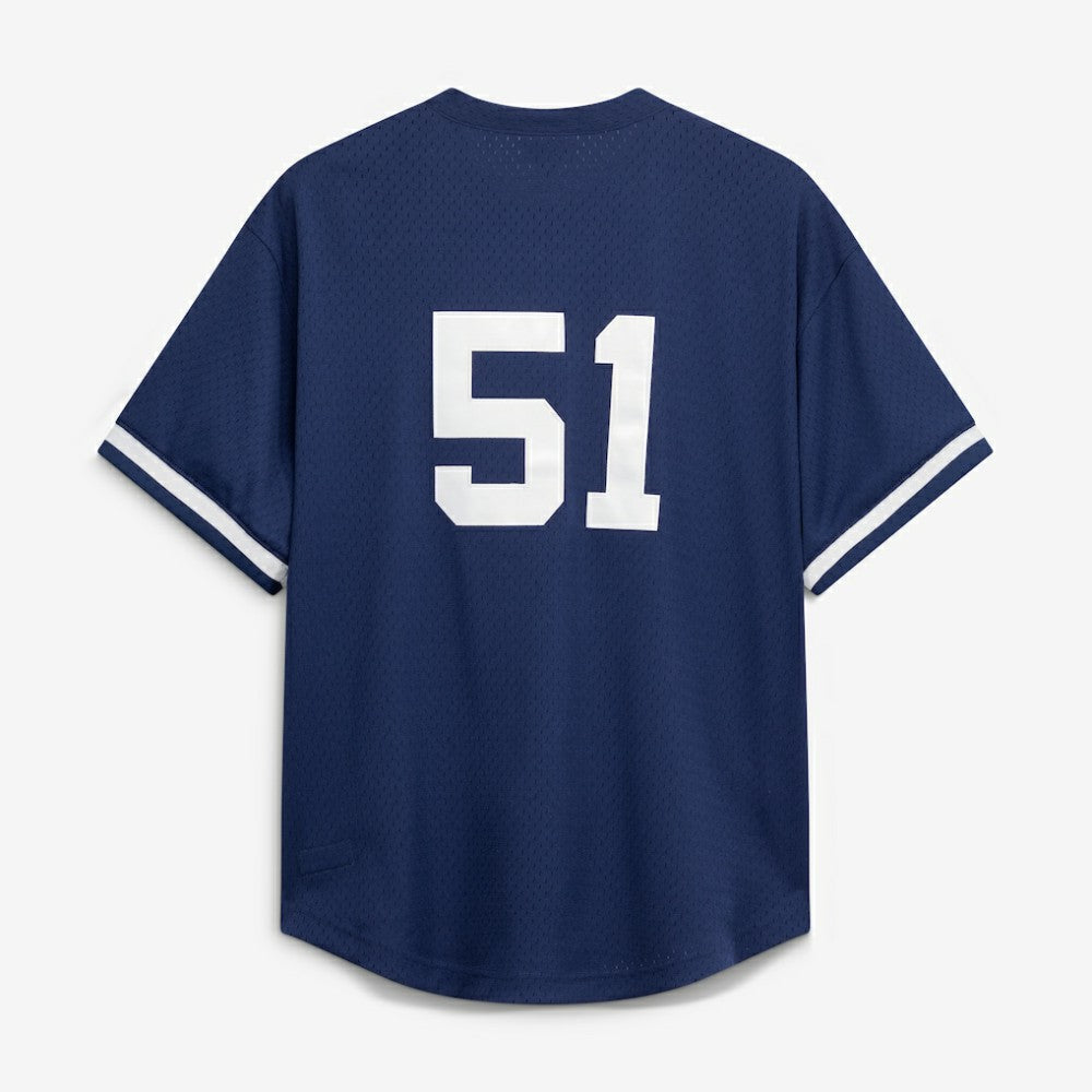 Bernie Williams New York Yankees Authentic Batting Practice Jersey Navy | Mitchell & Ness