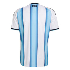 2026 Argentina Men's Stadium Home Soccer Jersey White / Icey Blue / Light Blue - Adidas