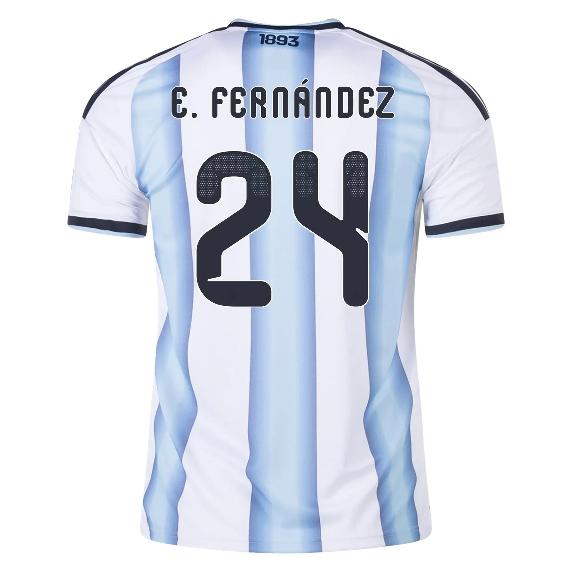 2026 Argentina Men's Stadium Home Soccer Jersey White / Icey Blue / Light Blue - Adidas
